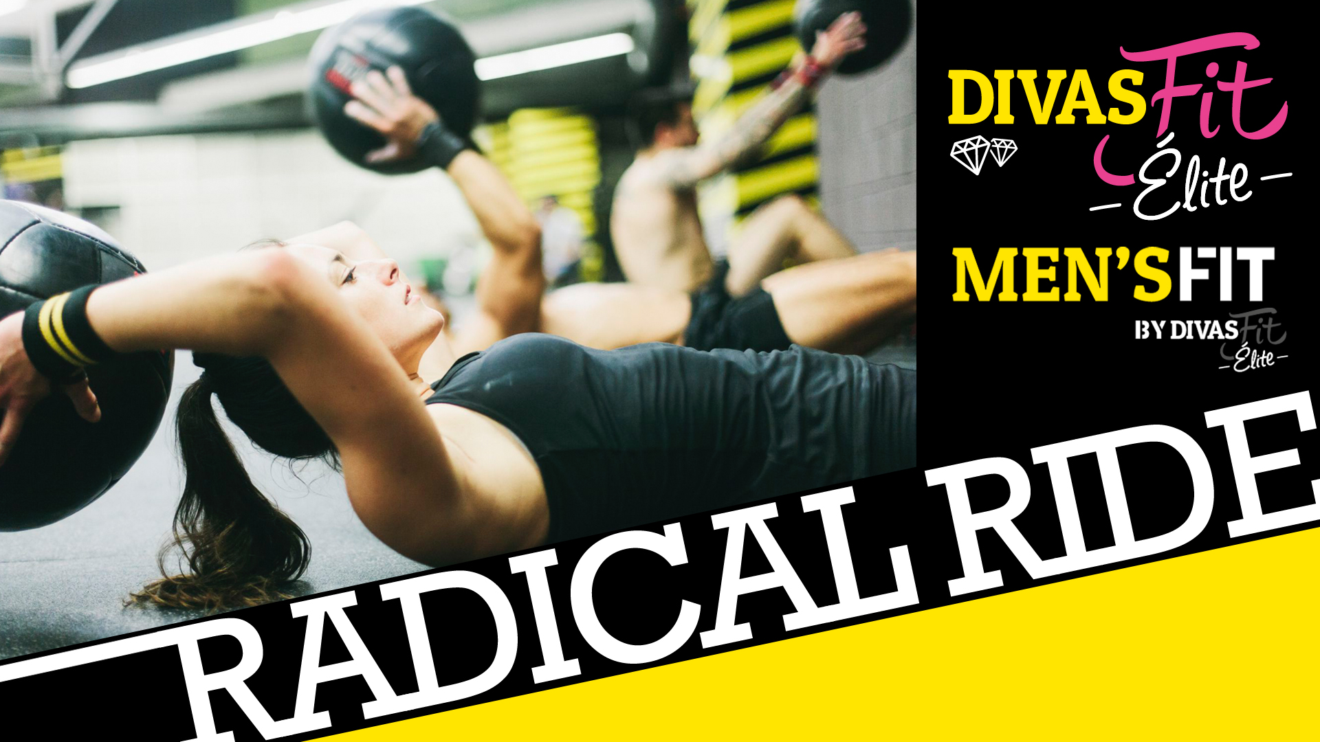 Visuel cours radical ride de DivasFit